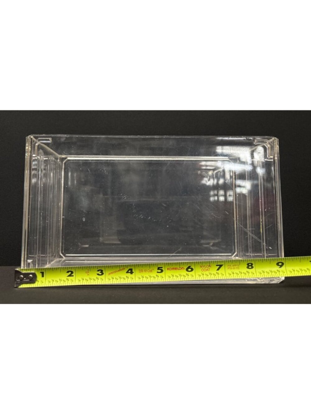 Clear Acrylic Multi-Compartment Makeup Organizer Rectangular Bin Storage Vanity - Picture 12 of 15